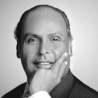 Late Dhirubhai Ambani